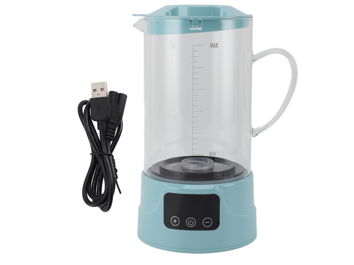 Jarra De Agua Rica En Hidrógeno De 1,5 L, 1000-1500 Ppb, Generador De Agua Recargable Por Usb Con Temporizador.