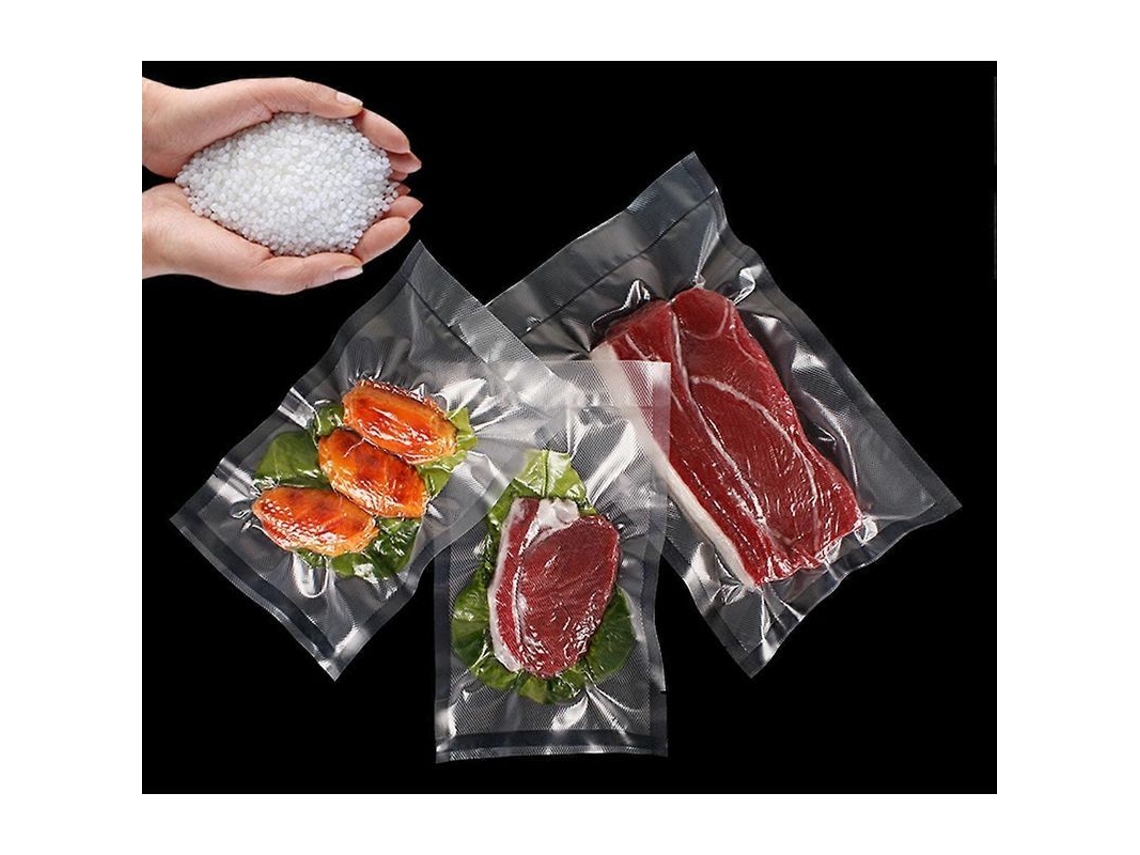 2026altiro-100 Bolsas Transparentes Para Almacenar Alimentos Al Vacío, Resistentes A Las Manchas Y La Humedad, 7 Cm X 10 Cm.