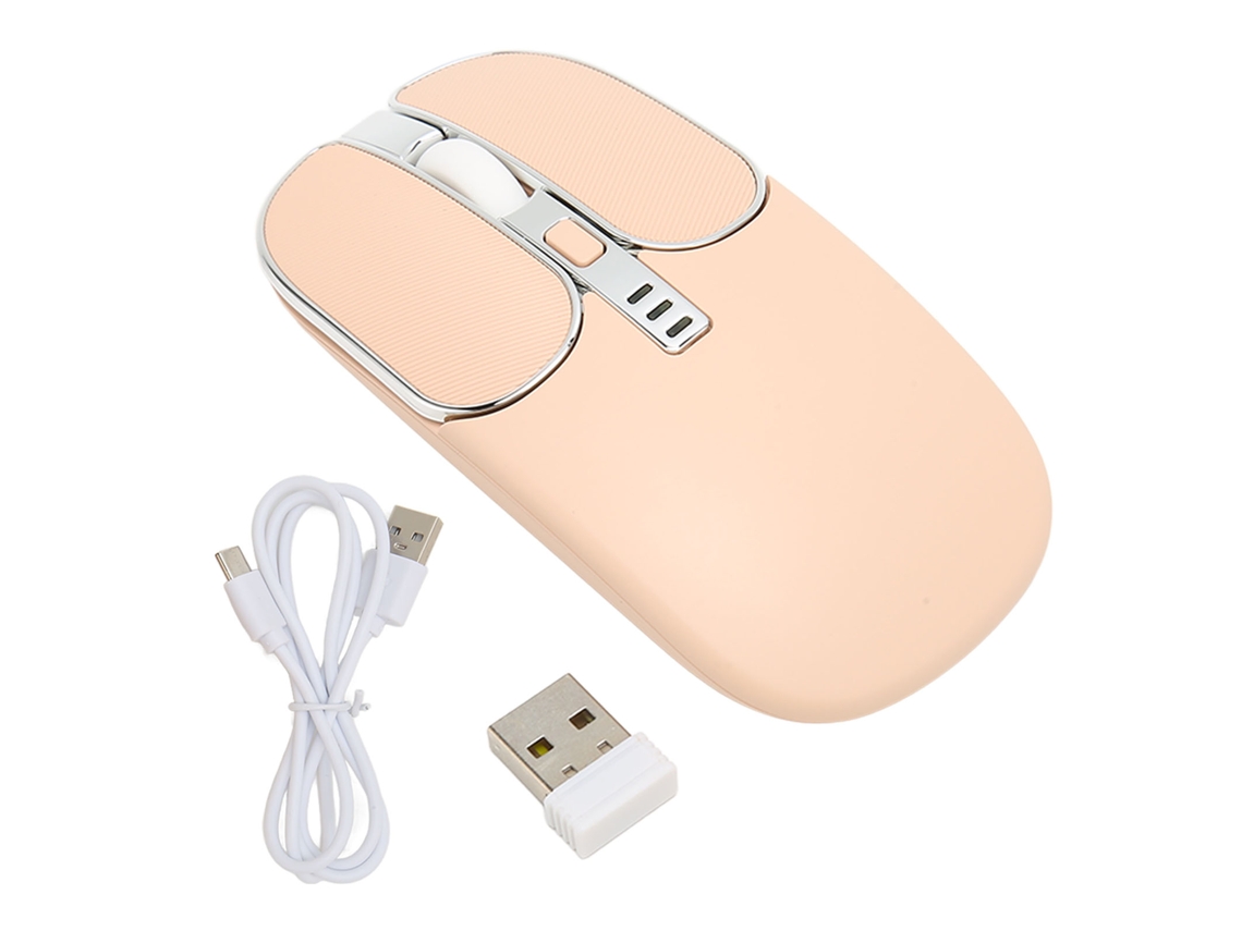 Mini ratón inalámbrico Bluetooth con función de silencio