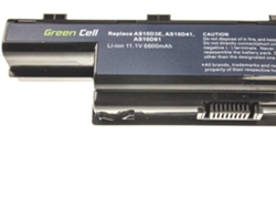 Batería de celda verde para Acer Aspire 5740G 5741G 5742G 5749Z 5750G 5755G / 11.1V 6600Mah