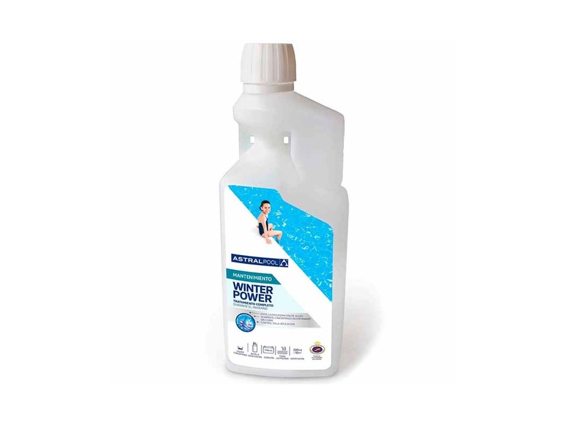 Invernador Líquido Concentrado Sin Cobre Especial para Piscinas 1 L ASTRALPOOL