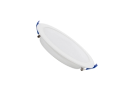 Placa Led 12w Circular Solid Corte Ø 140-160 Mm 4000k Triac Branco Neutro