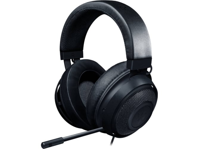 Auriculares Gaming Con Cable RAZER Kraken (Over Ear - Multiplataforma - Noise Cancelling - Negro)