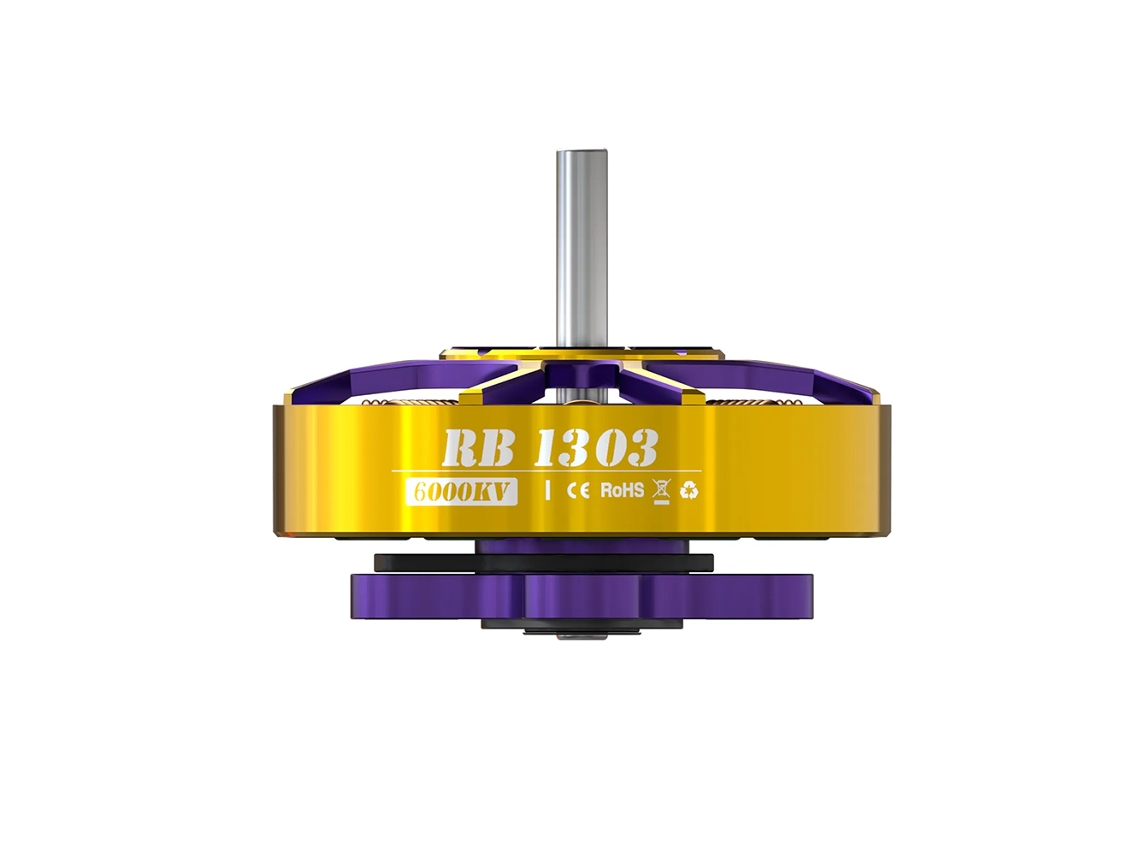 6000kv4 Pcs1pc / 4pcs Flywoo Robo 1303 6000kv 2-4s Brushless Motor 1.5mm Shaft For Rc Fpv Racing Drone