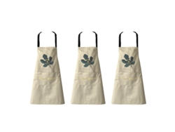 Delantal Impermeable Y Antigrasa De Pvc, Delantal Bonito Con Dibujos Animados, Para Cocina, Trabajo, 3 Unidades
