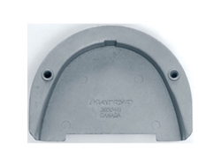 Ânodo Da Placa de Popa Volvo Omc Sx Prateadomartyr Anodes