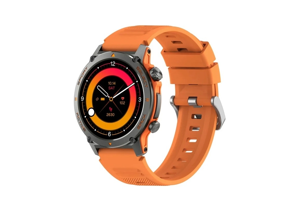 Reloj inteligente con pantalla AMOLED redonda de 1,43 pulgadas, resistencia al agua IP68, más de 110 modos deportivos, seguimiento GPS, compatible con iOS y Android.