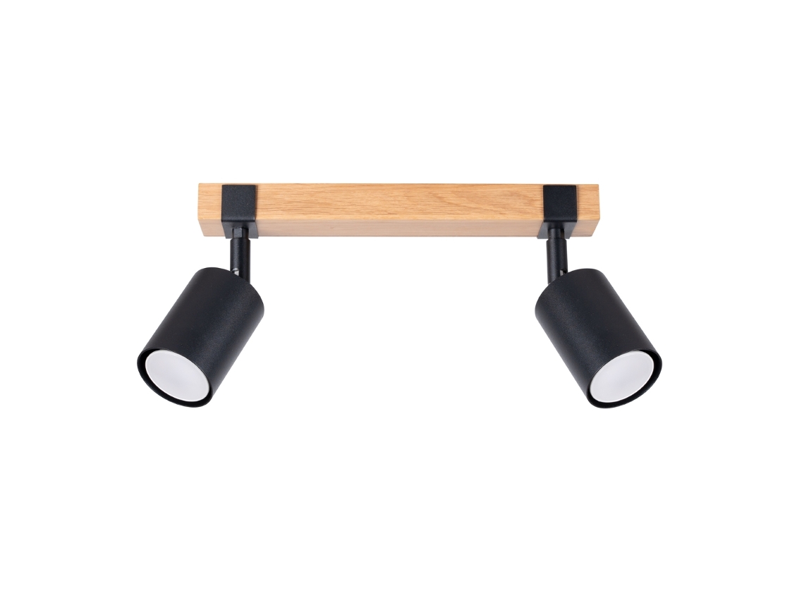 Sollux Sl.1344 Fager Lámpara De Techo 2 Negro
