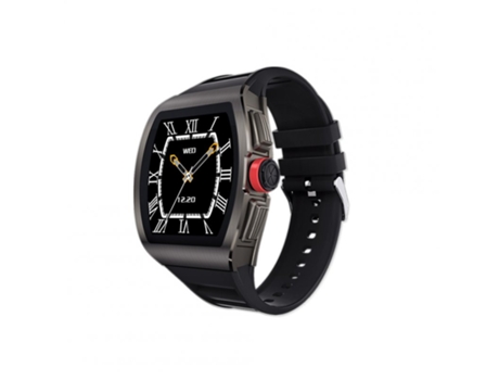 Smartwatch Monitor de presión arterial resistente al agua M1 Business Male con rayas grises