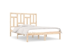 Maison Exclusive - Estructura De Cama Sin Colchón Madera Maciza De Pino 160x200 Cm