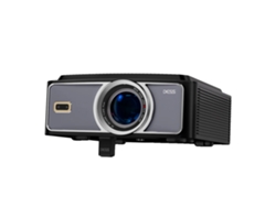 Proyector 1080p, brillo en lúmenes ANSI, corrección trapezoidal automática, C5 Pro, enchufe UE OEM
