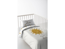 FUNDA NORDICA REVERSIBLE INFANTIL CUNA 60 EXTRA SUAVE FABRICADO EN ESPAÑA SOLETE HACIENDO EL INDIO