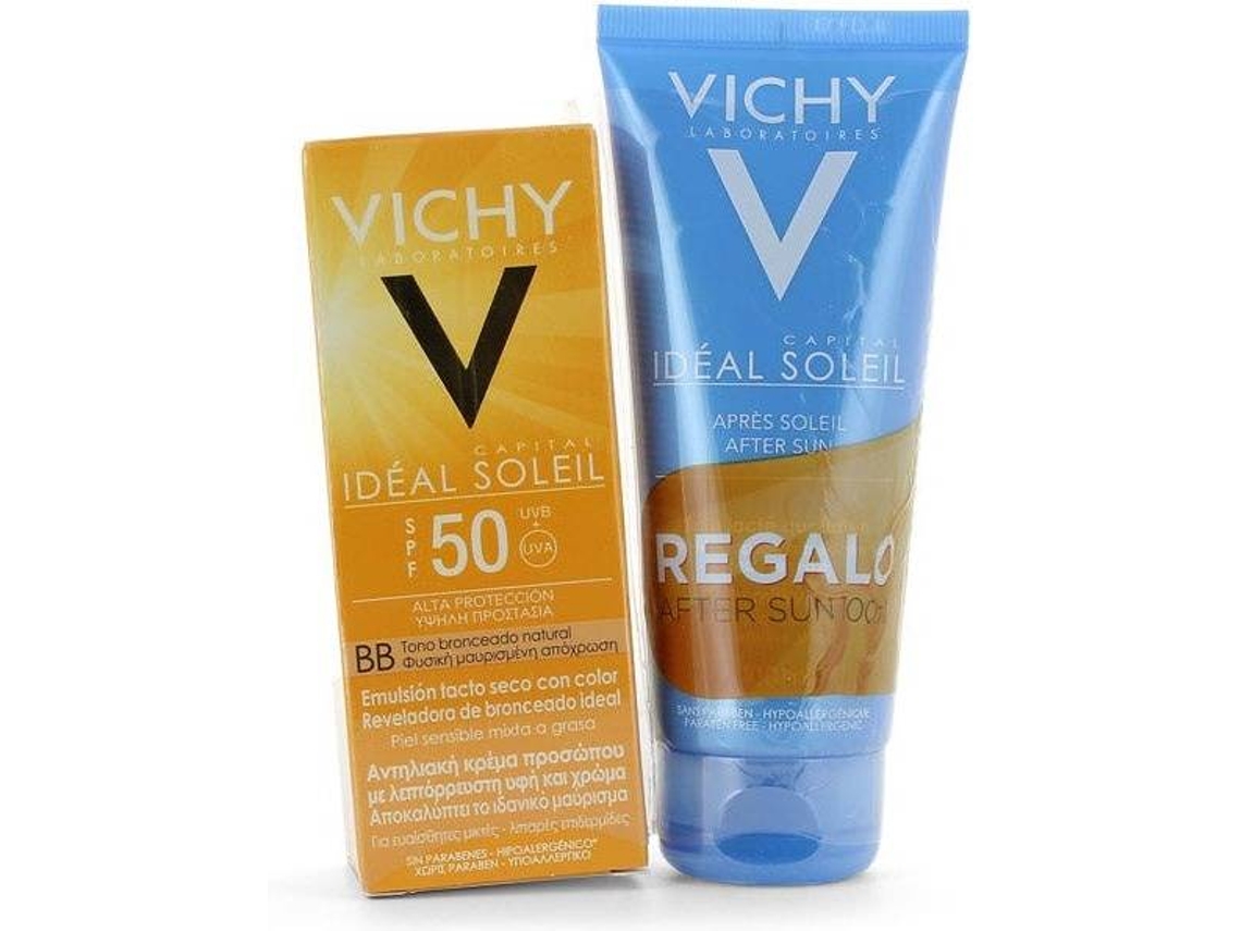 After Sun VICHY LABORATOIRES Capital Soleil Spf50+ Bb Emulsion Tacto (50 ml)