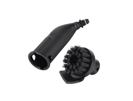 Boquilla extendida para limpiador a vapor Karcher Sc1 Sc2 Sc3 Sc4 Sc5, cepillo de limpieza redondo con raspador