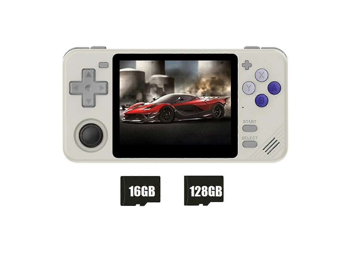 Consola De Juegos Portátil Rgb10x Con Pantalla Ips De 3,5 Pulgadas Y 16 Gb De Ram Y 128 Gb De Almacenamiento, Código Abierto, Para Simulador De Psp.