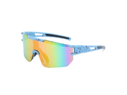 Gafas De Ciclismo Polarizadas Para Hombre Y Mujer Deportivas Resistentes Al Viento A La Niebla Y A Los Rayos Uv De Color Azul Gertiz