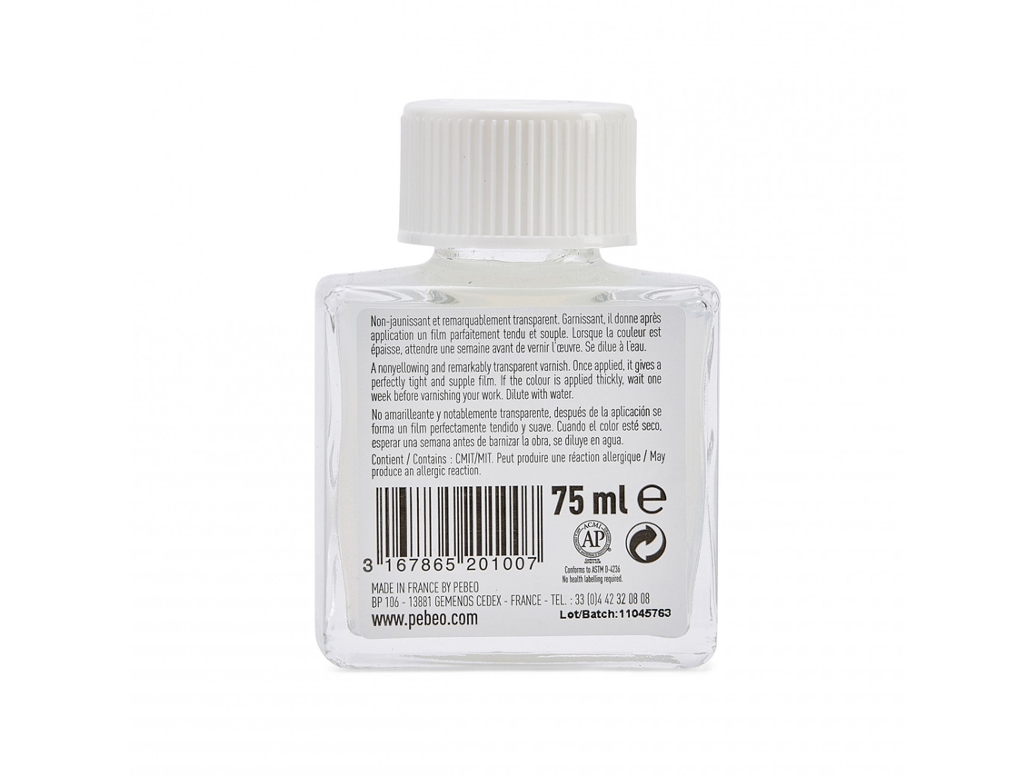 Barniz PEBEO Brilho e Transparente para Pintura 75 Ml Youdoit