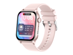 Reloj inteligente Kr86 con llamadas Bluetooth, asistente de voz, IA, descanso al mediodía, monitoreo del sueño nocturno, color rosa Chennnls