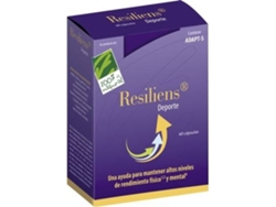 Complemento Alimentar 100% NATURAL Resiliens Desporto (60 cápsulas)