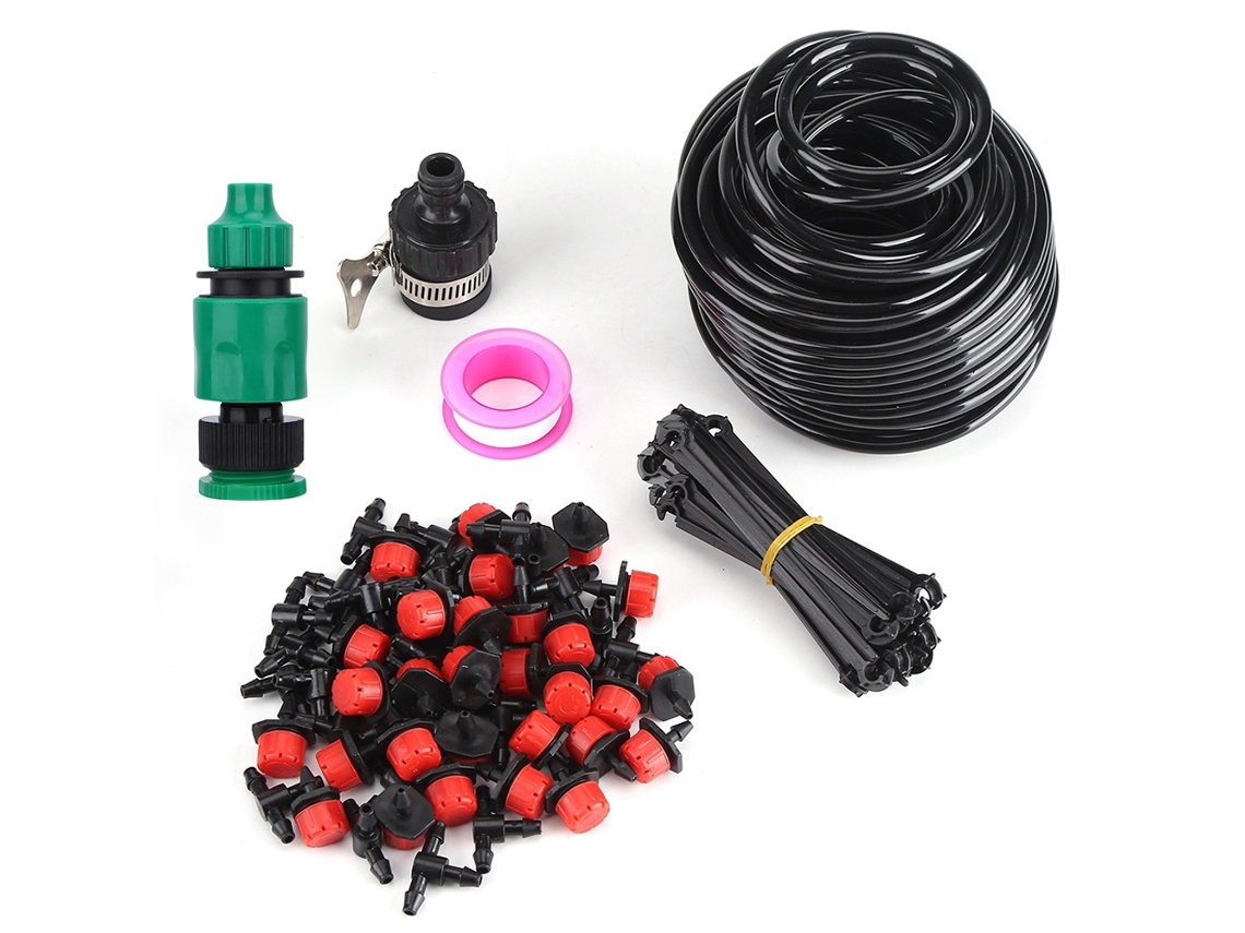 Kit de manguera de jardín con autorriego de 25 m Worten