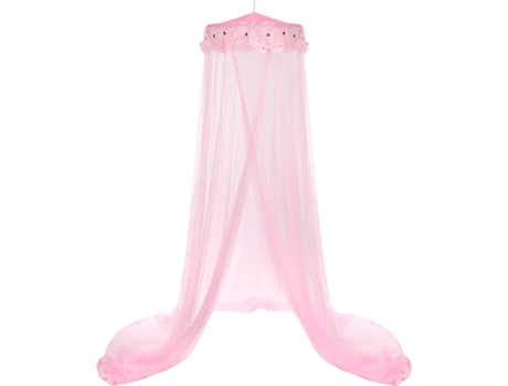 Mosquitera Aberturas de Dosel para cama Cortinas de Rosa | Worten.es