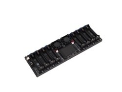 Probador De Baterías 18650 De 8 Canales Con Pantalla Tft De 2,4 Pulgadas Para Pruebas De Capacidad.