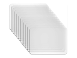 Pack 12 posavasos americanos plástico resistente calor. Ideales para mesas comedor.