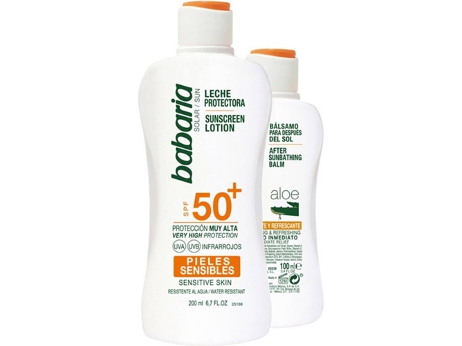 After Sun BABARIA Aloe SPF 50 (200 ml)