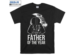 Camiseta Rockinstone Star Wars Vader Father（m）