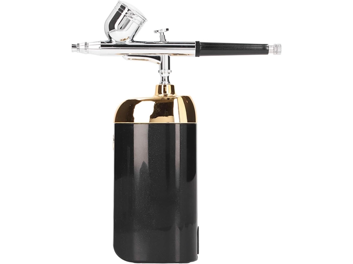 Pulverizador De Oxígeno Facial Portátil De Aluminio Con Aerógrafo
