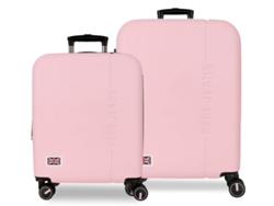 Juego de maletas PEPE JEANS Aris rosa claro (48x68x27cm 109l)