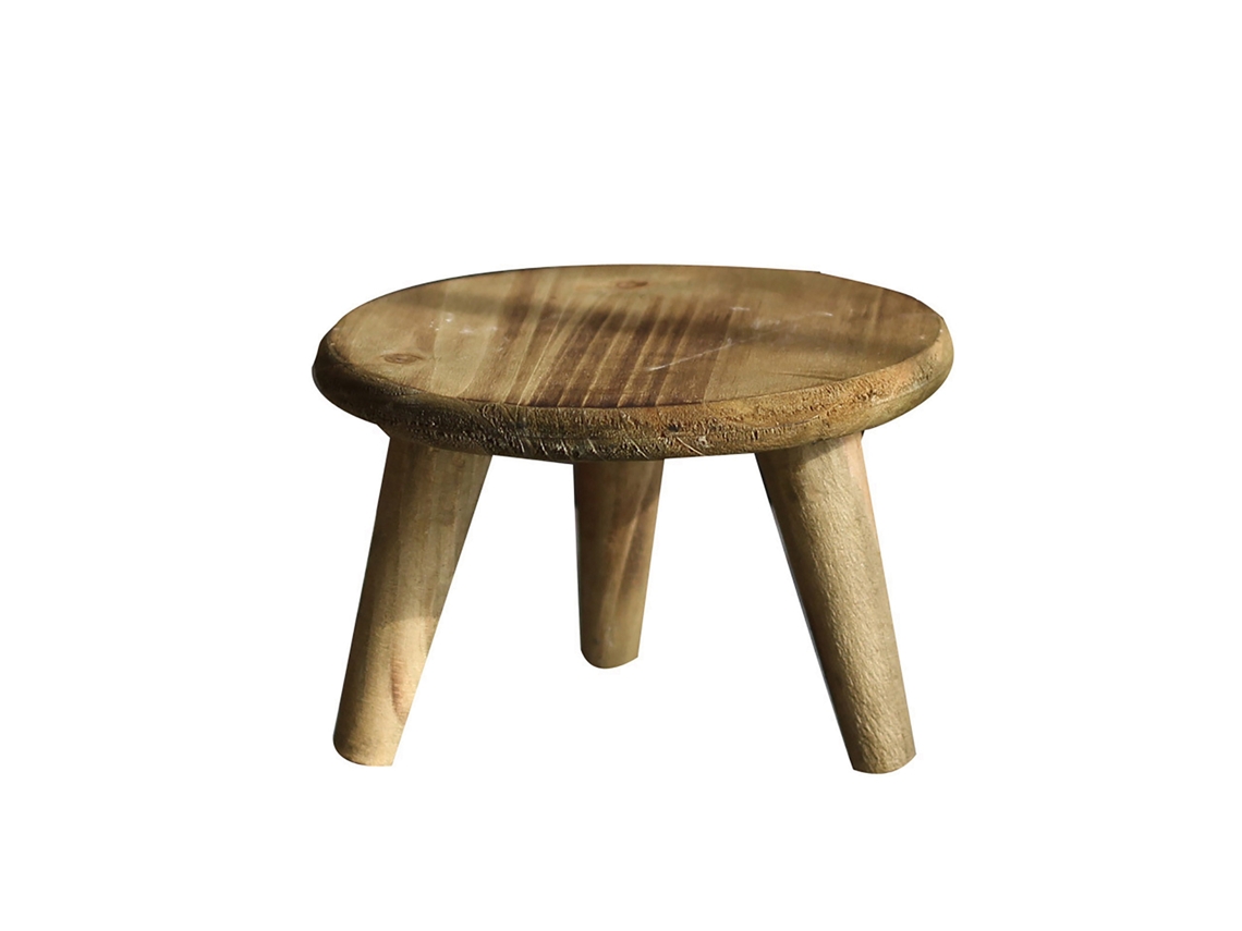 Taburete Decorativo De Almacenamiento De Madera Para Jardín, Pot Stand, Balcón, Decoración Y Accesorios Pequeños
