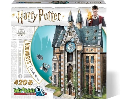 Puzzle WREBBIT Harry Potter Clock Tower (14 años - 420 peças)