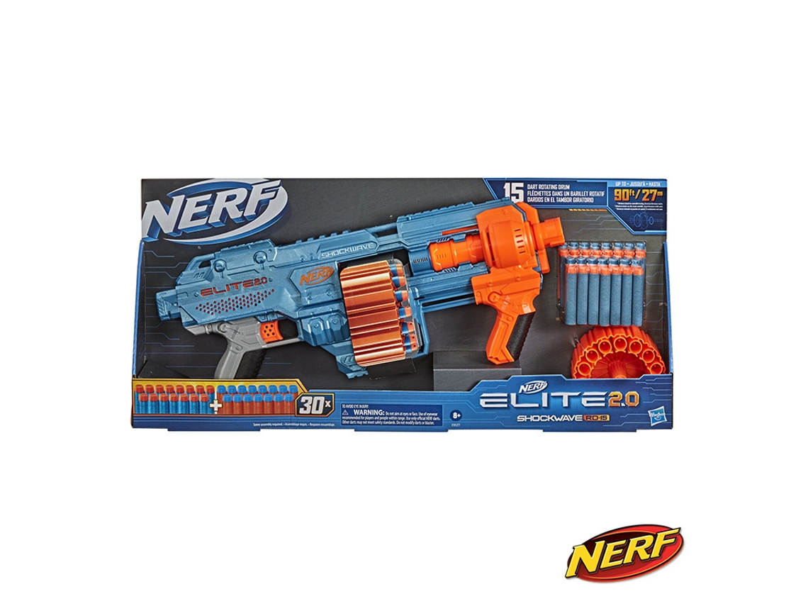 NERF Elite 2.0 Shockwave Rd 15 (7,94 x 67,31 x 30,48 cm)