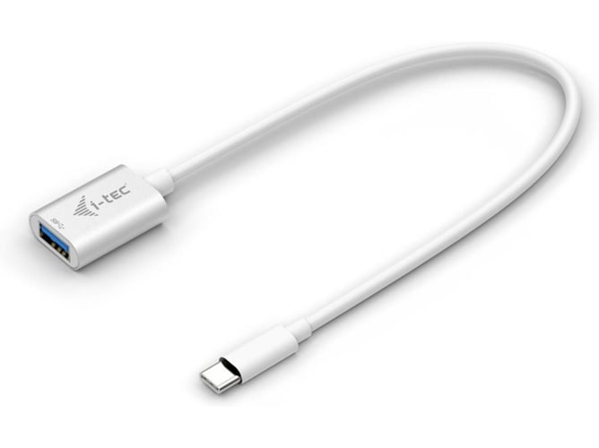 Cable USB I-TEC (USB-C - USB-C - 20 cm - Blanco)