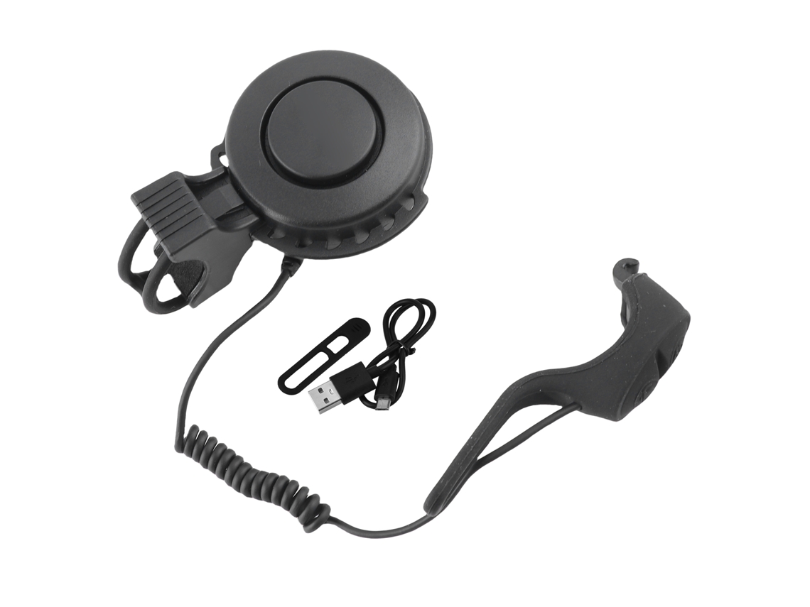 Bocina De Bicicleta Recargable Por Usb Ultra Potente Con Alarma, Resistente Al Agua Para Ciclismo.