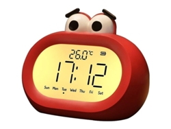 2026-reloj Despertador Electrónico Luminoso Para Dormitorio Con Luz Nocturna Ajuste De Brillo Y 6 Alarmas