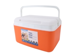 Nevera portátil aislante de 8 l para camping y playa, color naranja