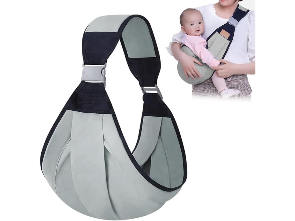Porta Bebés Canguru Para Bebé Portátil (cinzento) Chrui