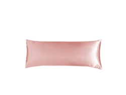 Paquete De 2 Fundas De Almohada De Seda Para Cabello Y Piel Suaves Digitallab 51x137cm (naranja)