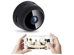 Minicámara Yizhood A9 1080P Full HD inalámbrica con audio y video para seguridad del hogar, color negro