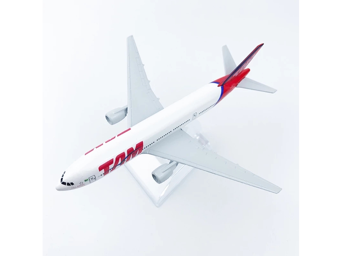 Maqueta del avión de pasajeros TAM B777, 16 cm, pieza de colección en aleación metálica. MDUG (Administración Brasileña de Aviación)