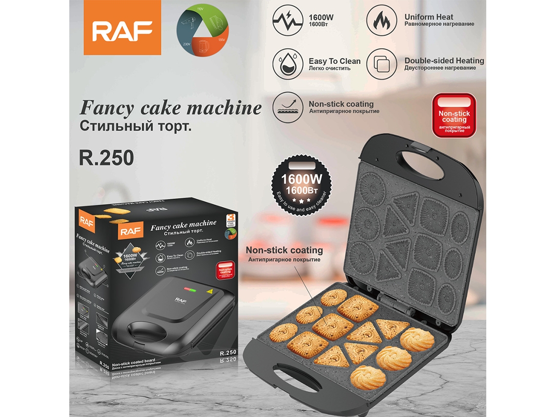 Mini Torta Maker Hornear Hogar Multifunción Niños Dibujos Animados Hornear Tortitas Waffle Maker Huevo Chico