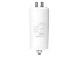 Condensador De Arranque Y Funcionamiento Cbb60 De 450 V Y 35 Μf Para Lavadora, Con Tornillo Y Tuerca.