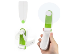 Mini Ventilador Portátil ENZON USB 2 Velocidades Verde