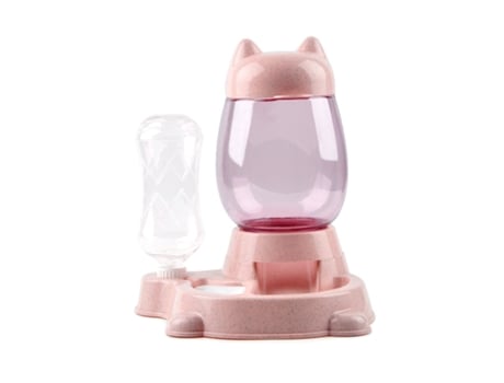 Comedero para Perros y Gatos YDCY Plástico Rosa