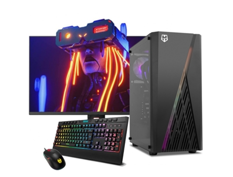 Torre NEO-PC Delta Gaming RYZEN 5-4650G/16GB/1TB M.2/ Monitor 27 FullHD Teclado y ratón.