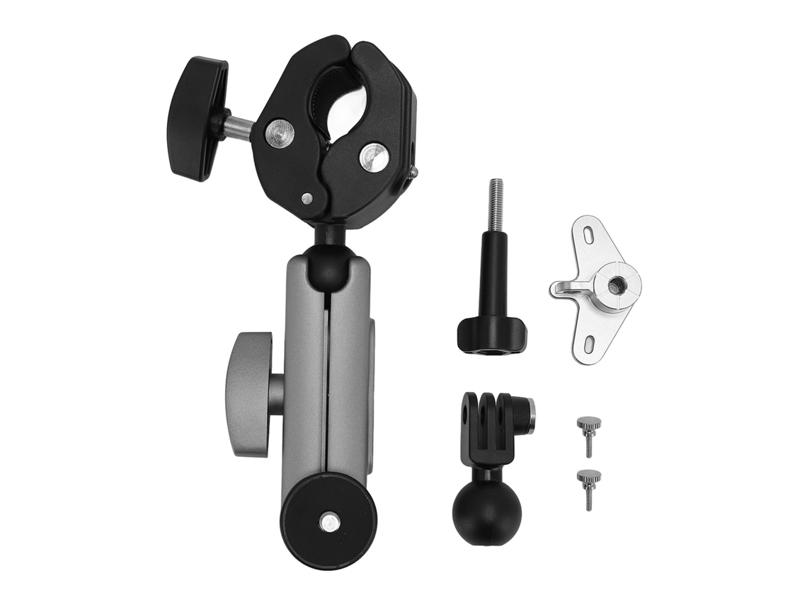 Soporte Para Manillar De Bicicleta/motocicleta Para Cámaras Insta360 X4 X3 X2 Ace Pro Go 3s Pocket 3, Aluminio, Rotación De 360°.
