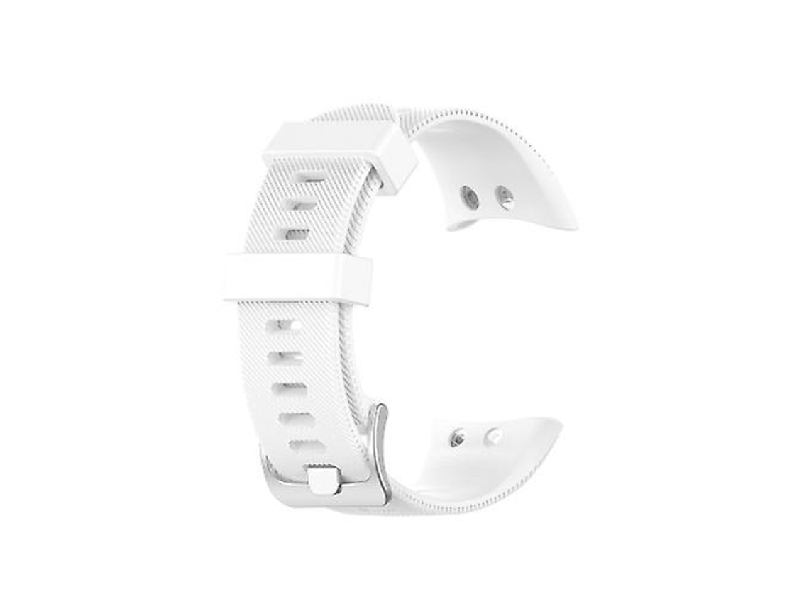 Bracelete para Garmin Forerunner 45 e 45S Pulseira de Relógio de Silicone Branca 