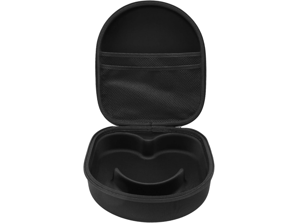 Estuche Rígido Impermeable Para Auriculares Con Bolsillo Interior De Malla.